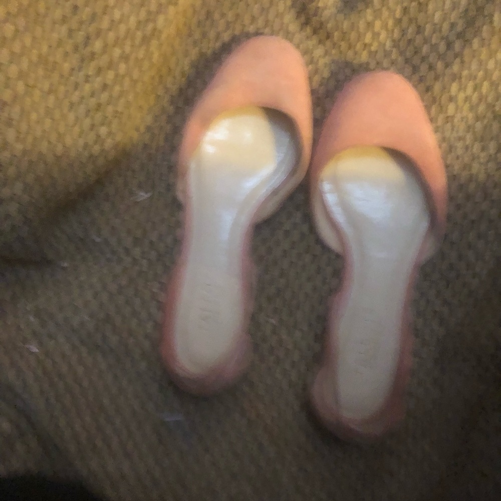 Gently used Talbots flats. Suede.